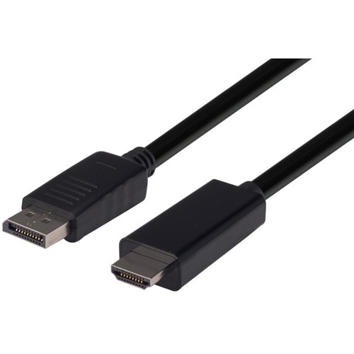 Dynamix Display Port Source to HDMI 2.0 Directional Cable 3m