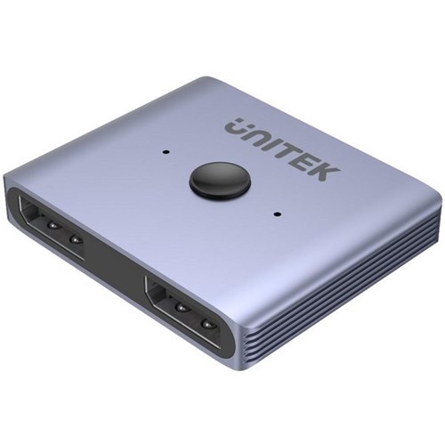 Unitek 8K DisplayPort Bidirectional Switch with 2-In-1-Out