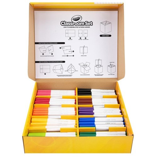 Crayola Supertips Markers Classroom Set, Pack of 240