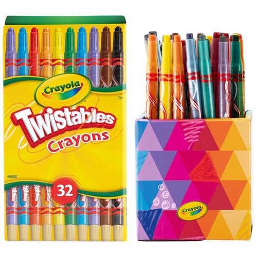 Crayola Twistables Crayons, Pack of 32