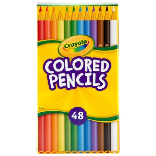 Crayola Coloured Pencils, Pack of 48