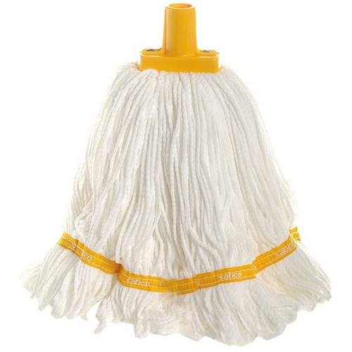 Sabco Microfibre Mop Head Round Yellow 350g