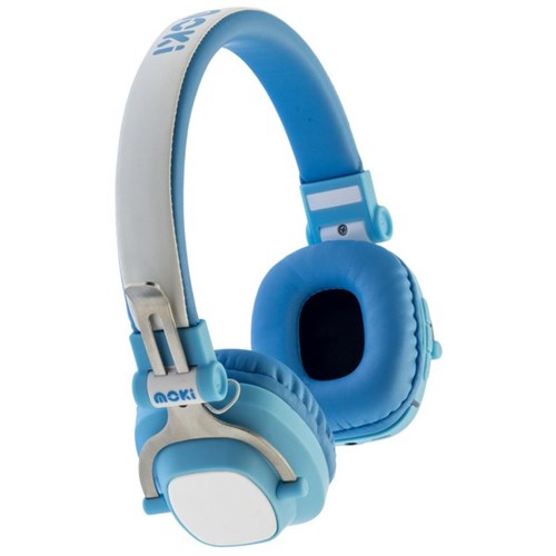 Moki EXO Kids Wireless Headphones Blue