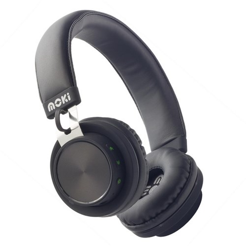 Moki EXO Prime Wireless Headphones Black