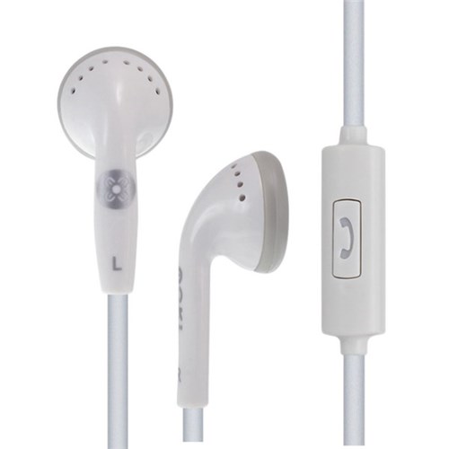 Moki Stereo Earphones and Microphone White