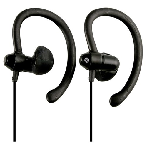 Moki 90° Sports Earphones Black