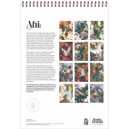 FLOX Wall Calendar 2026 Ahi