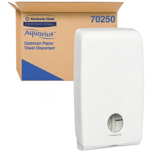 Kimberly-Clark Professional Aquarius Optimum Paper Towel Dispenser (70250) White