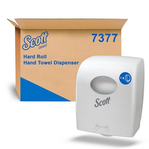 Scott Hard Roll Hand Towel Dispenser (7377) White