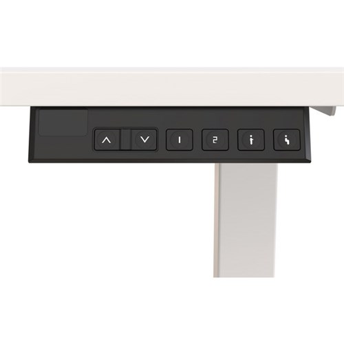 Electric Height Adjustable Desk 1200x600mm White