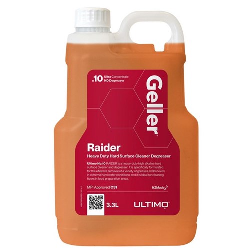 Geller Ultimo Raider C31 Heavy Duty Hard Surface Degreaser 3.3L