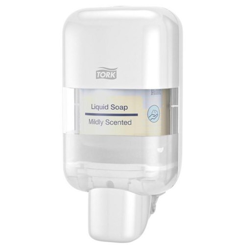 Tork Mini Soap and Sanitiser Dispenser S5 White