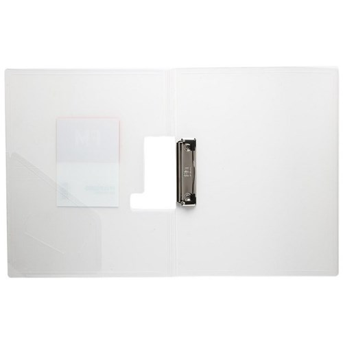 FM Vivid A4 Side Opening Clipboard Clear