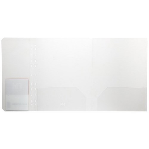 FM Vivid A4 Binder Report File Clear