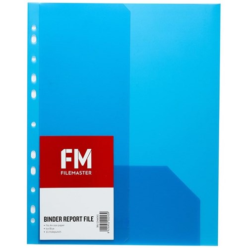 FM Vivid A4 Binder Report File Ice Blue