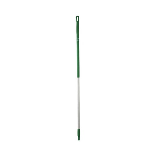 Vikan Heavy Duty Broom Handle Aluminium 1500mm Green