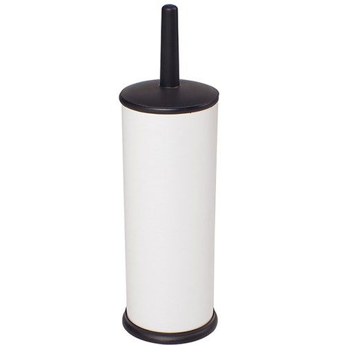Compass Powder Coated Toilet Brush White