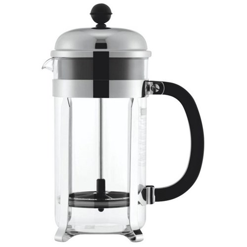 Bodum Chambord Plunger 8 Cup 1L Stainless Steel