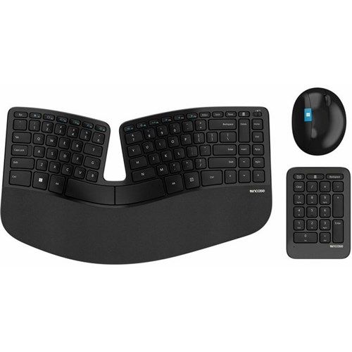 Incase Designed by Microsoft Wireless Sculpt Ergonomic Desktop Keyboard & Mouse