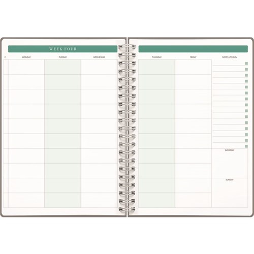 Collins A4 Teacher Planner Wiro 240 Pages