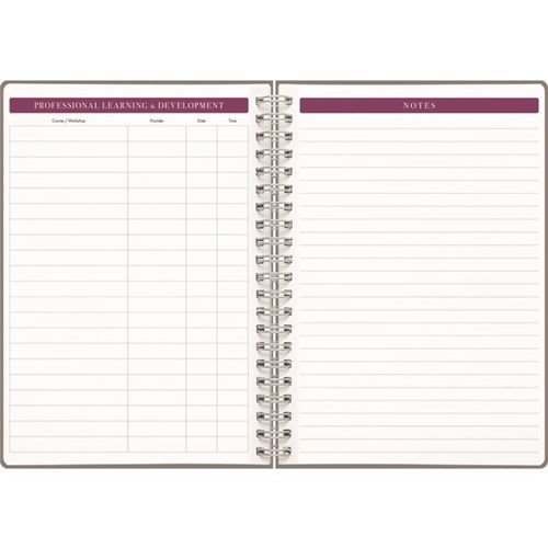 Collins A4 Teacher Planner Wiro 240 Pages