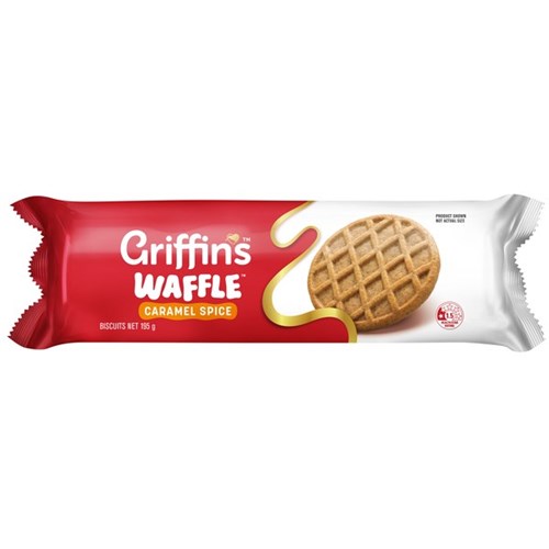 Griffin's Waffle Caramel Spice Biscuits 195g