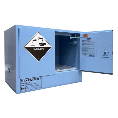 PH7 Corrosives Metal Cabinet 100L