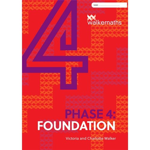 Walker Maths Phase 4 Foundation Workbook 9780170497978