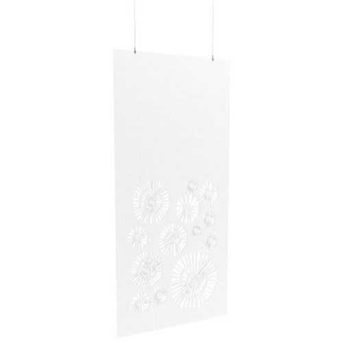 Boyd Acoustic Hanging Carved Panel 1200mm Bloom Linen