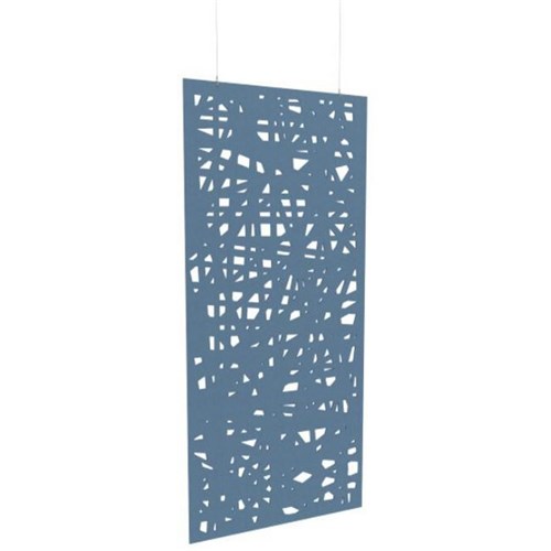 Boyd Acoustic Hanging Carved Panel 1200mm Cross Pageant Blue