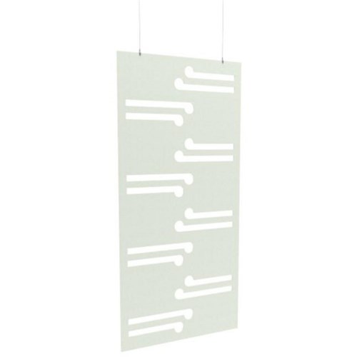 Boyd Acoustic Hanging Carved Panel 1200mm Koru Sage