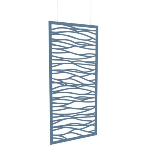 Boyd Acoustic Hanging Carved Panel 1200mm Swell Pageant Blue