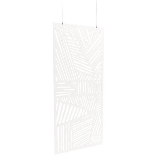 Boyd Acoustic Hanging Carved Panel 1200mm Thatch Linen