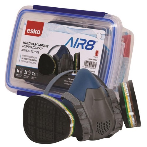 Esko Air8 Multigas Mask Respirator Kit Large