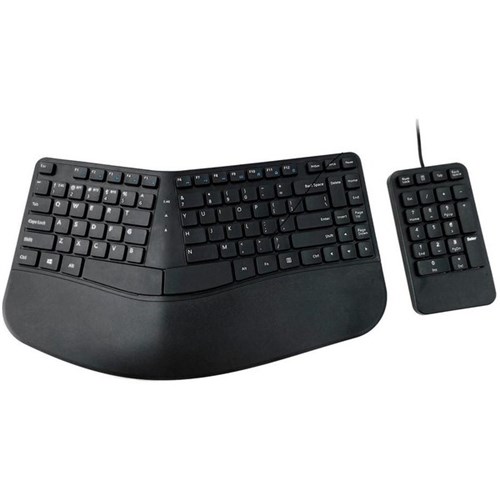 ACC Contour Bluetooth Keyboard With Wired Numeric Pad Combo
