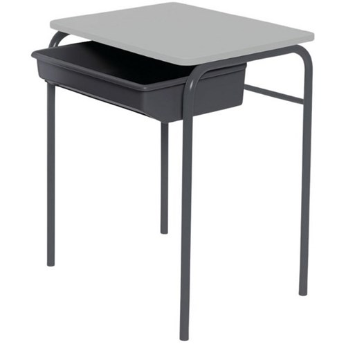 SitRite Deluxe Multi Desk With Tote Grey/Silver