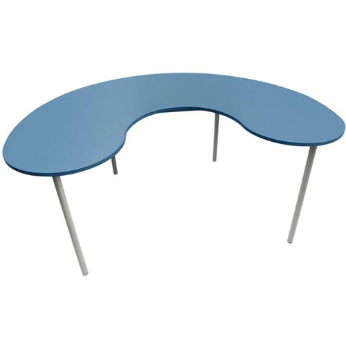 SitRite Network Group Table 1800mm Pro Blue/Sliver