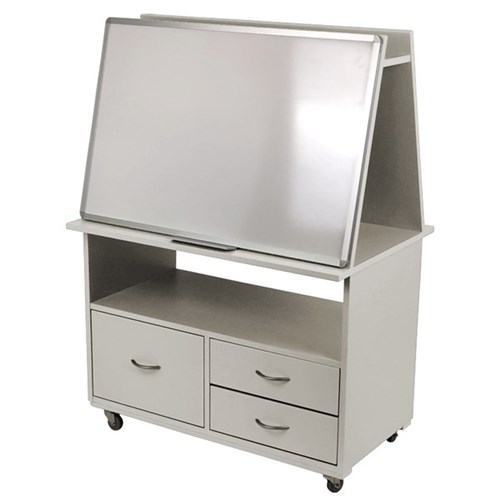 SitRite SR62 Teachers Station 900x500mm Grey
