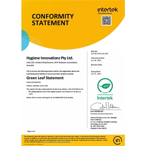 Ultimate 2.0 Trough Wizard Urinal Deodoriser Kiwi Grapefruit