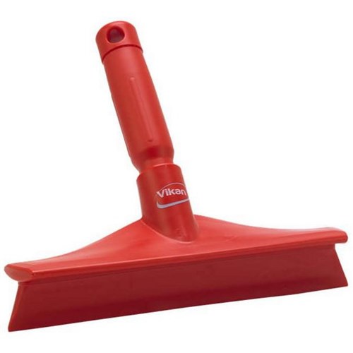 Vikan Ultra Hygienic Hand Squeegee 245mm Red