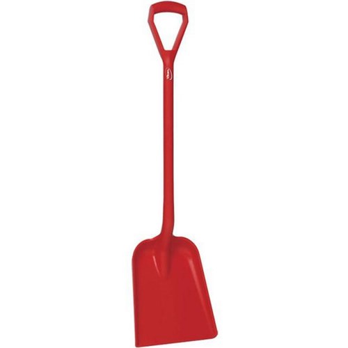 Vikan D Grip Shovel Short Handle Small Blade Red