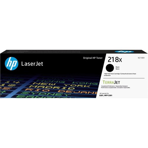 HP 218X LaserJet Toner Cartridge Black