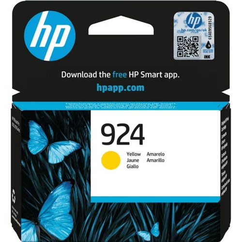 HP 924 Original Ink Cartridge Yellow