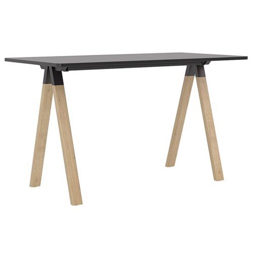 Ligna Bar Leaner 1600x900mm Oak/Black