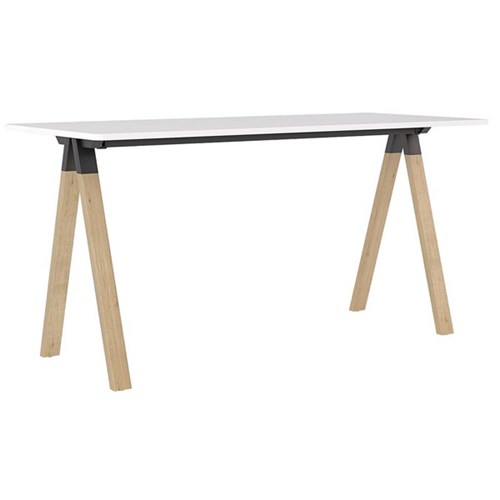 Ligna Bar Leaner 210x900mm Oak/White