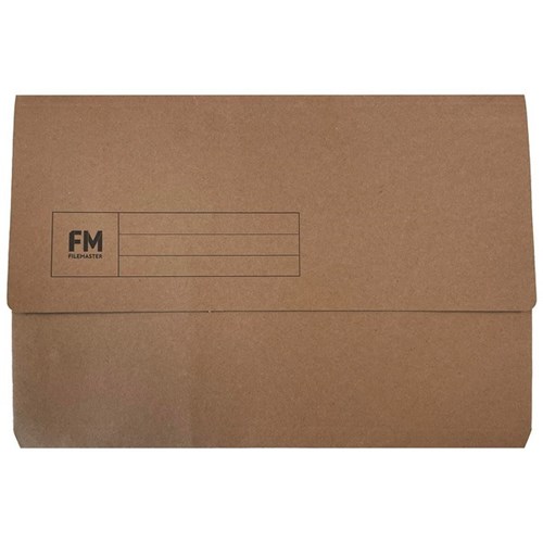 FM Document Wallet Foolscap Kraft