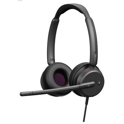 EPOS IMPACT 460T Double Sided USB Teams Headset Black