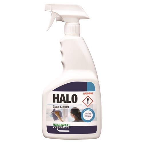 Halo Fast Dry Glass Cleaner 750ml, Carton of 6