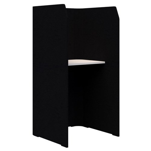 Sonic Focus Acoustic Standup Workpod 1800x900x900mm Black/Snow Velvet