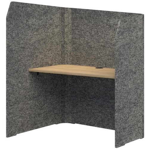 Sonic Focus Pod 1500/1300x1200x1000/625mm Marble/Classic Oak
